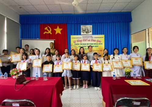 Lễ tổng kết và trao giải cuộc thi Đại sứ Văn hóa đọc trên địa bàn tỉnh Tiền Giang 